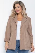 Жакет Зоя (светло-коричневый) Б12532-3 LT Collection