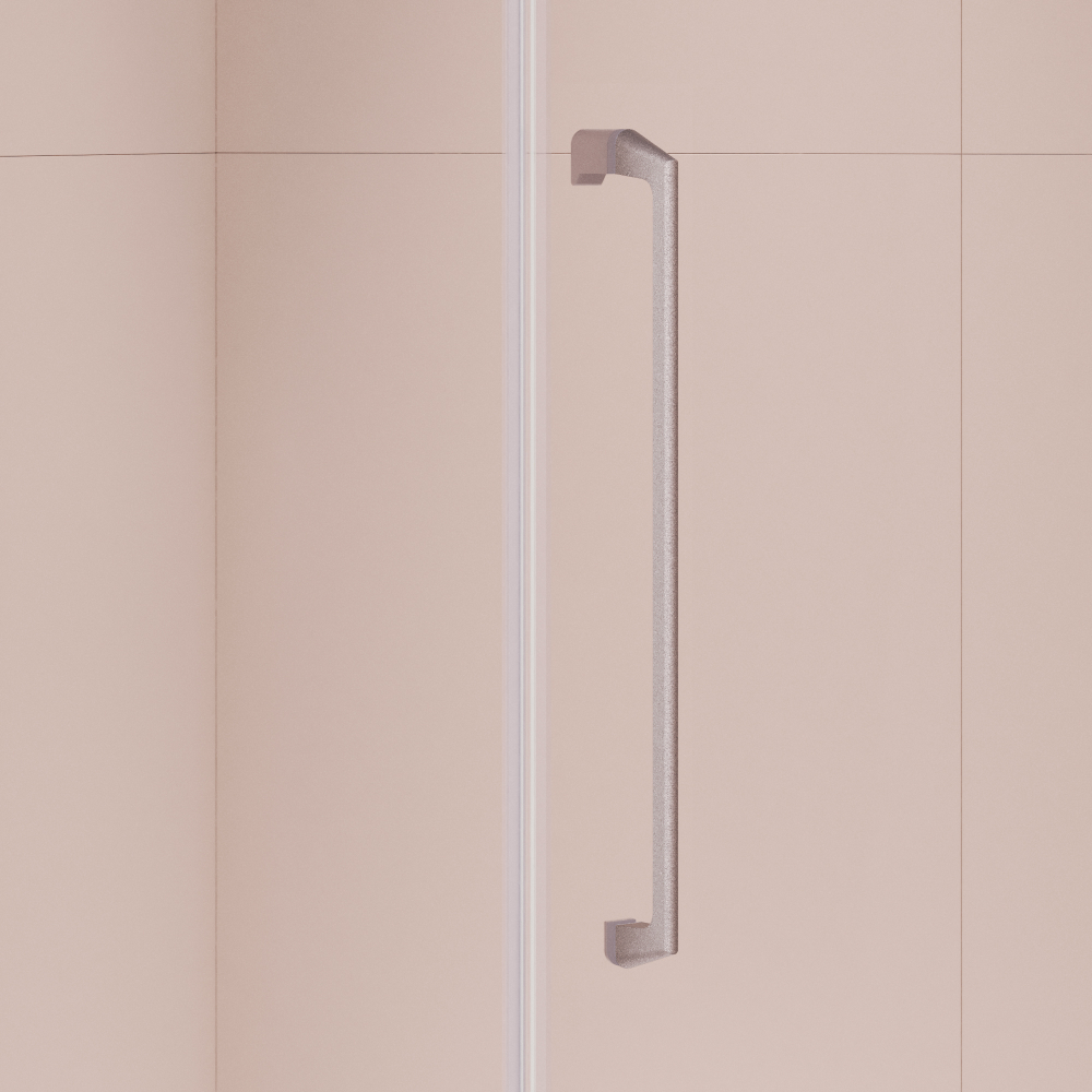 Душевой уголок стекло 6 мм, пятиугольный, форма трапеция, раздвижная дверь, RGW PA-86S (Прозрачное, 900x1000)