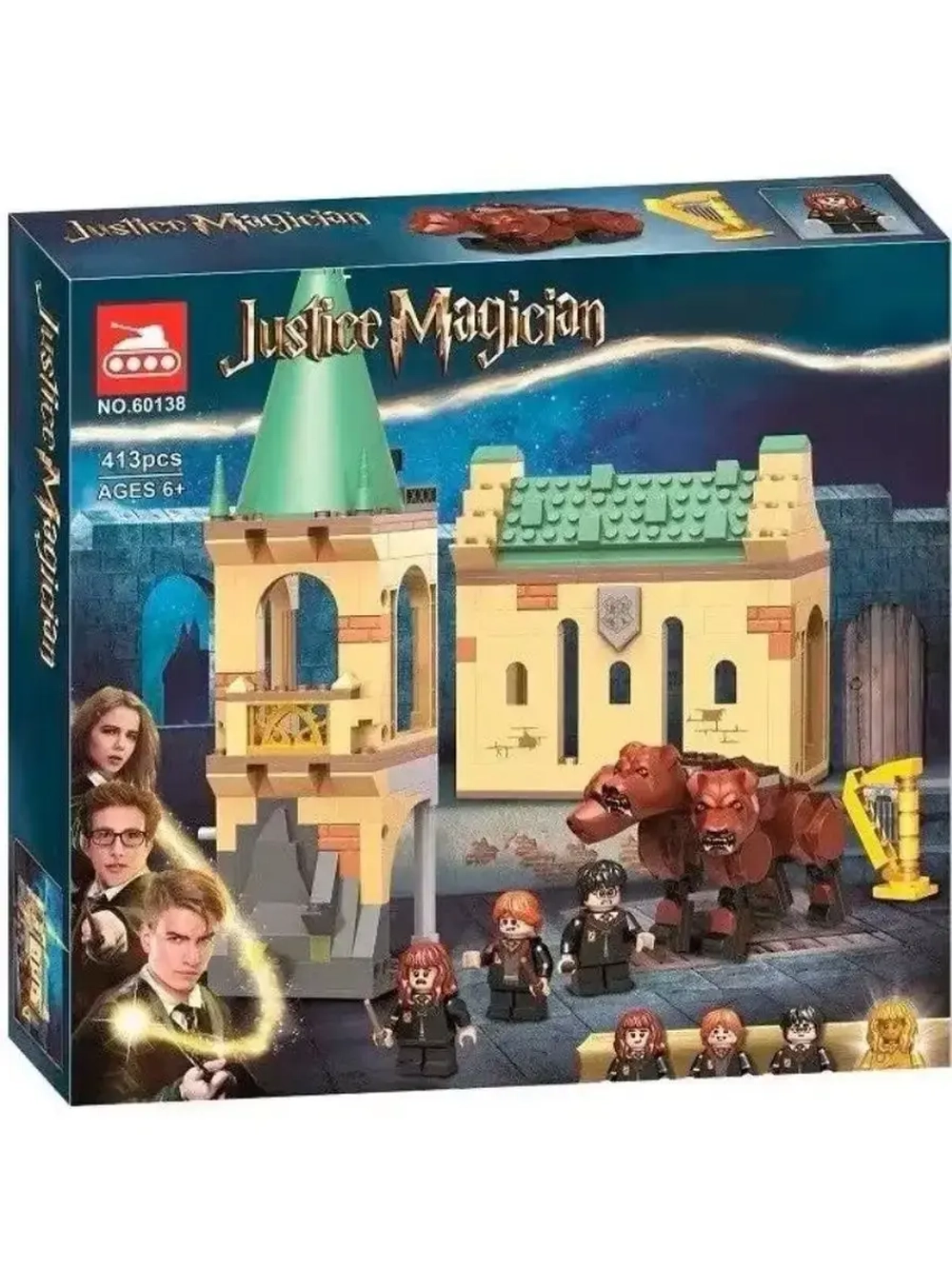 Конструктор Гарри Поттер Пушистая встреча 413 деталей 60138