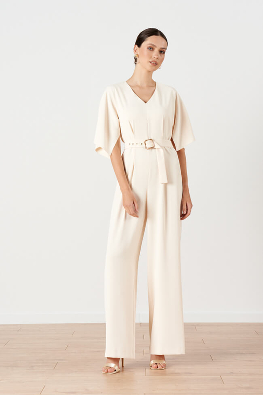 31162 Комбинезон женский (сливочный)