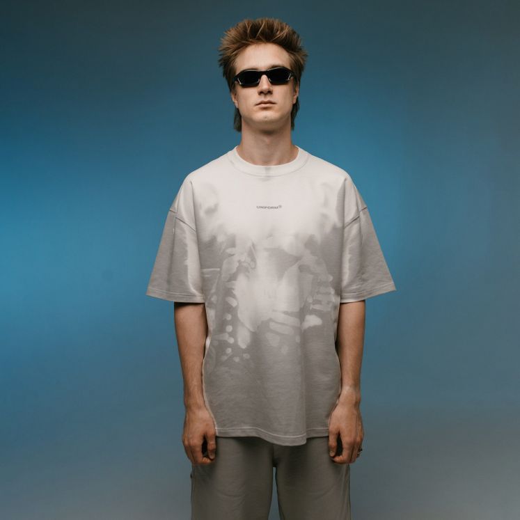 Футболка UNIFORM Thermo Minilogo, темно-серый/белый