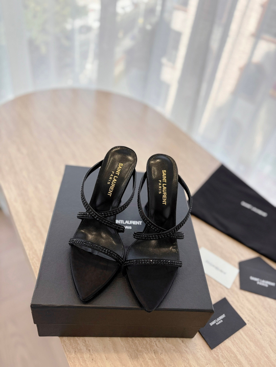 Saint Laurent Mules