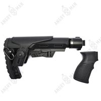 Комплект: Телескопический приклад на Сайгу/АК без завышения, Alpha, K.Arma