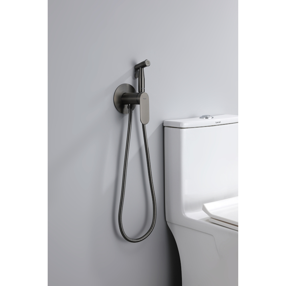 Гигиенический душ со смесителем  Raglo R10.52.09, графит