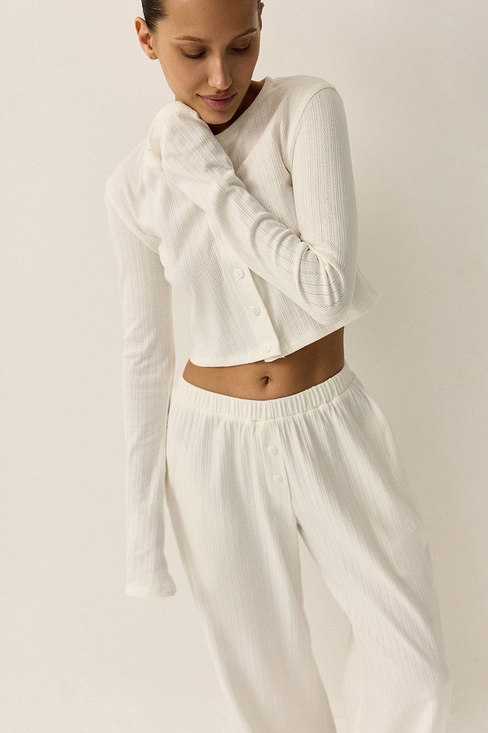 Штаны с гульфиком LOVE