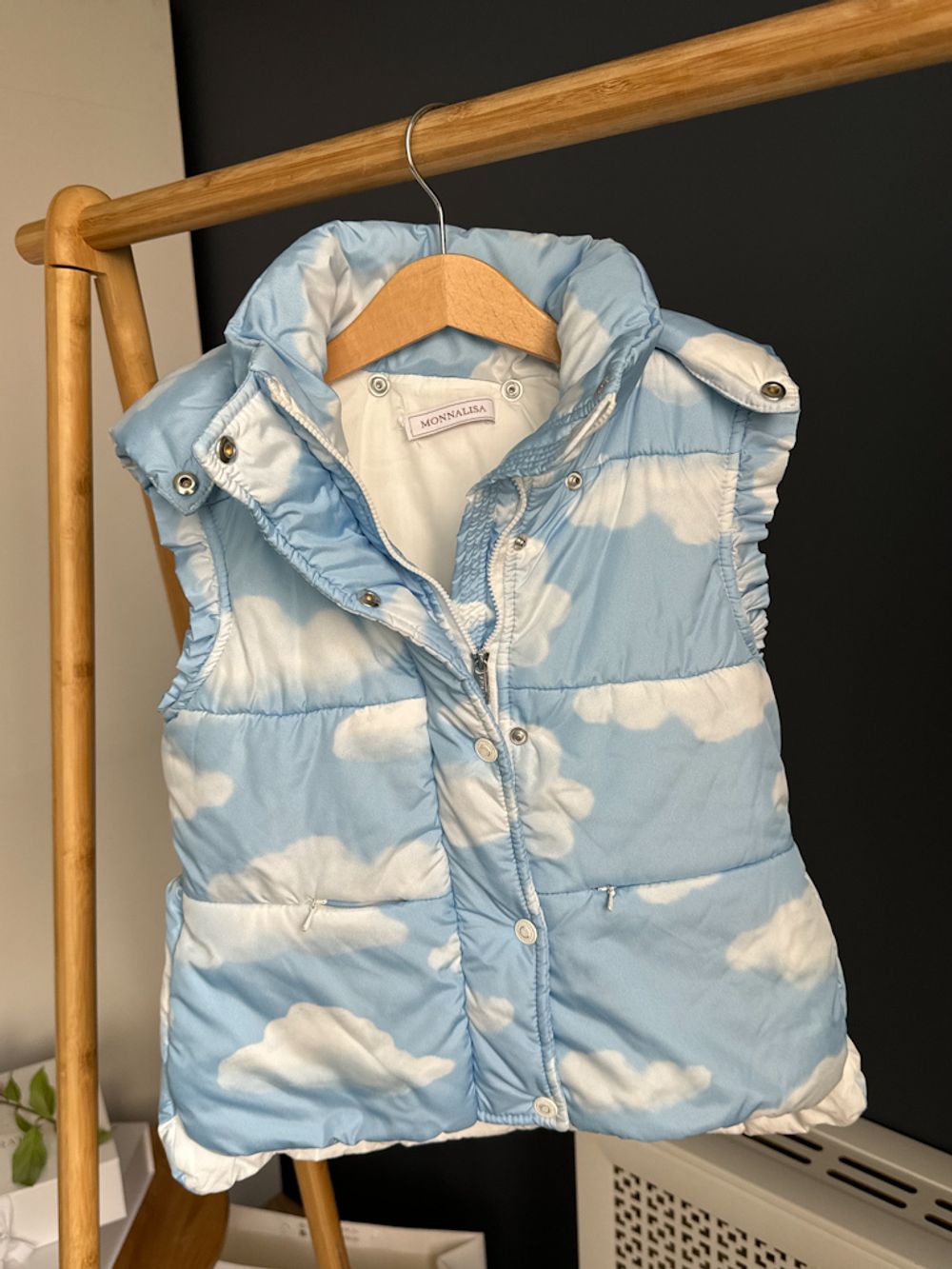 Утепленный жилет Monnalisa, 128