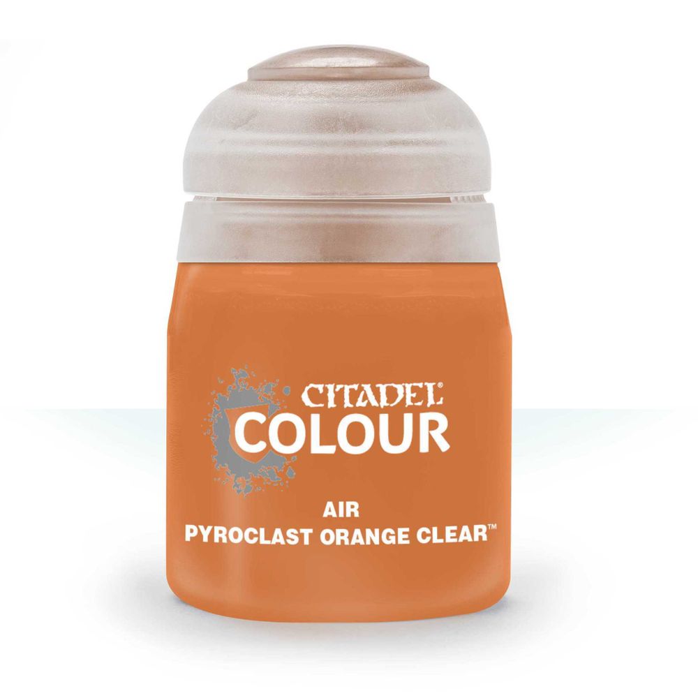 Краска акриловая Citadel Air для Аэрографа - Air: Pyroclast Orange Clear (24ml) Краска акриловая Citadel Air для Аэрографа - Air: Pyroclast Orange Clear (24ml)