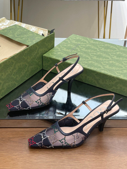 Gucci GG Slingback Pump 7.5 cm