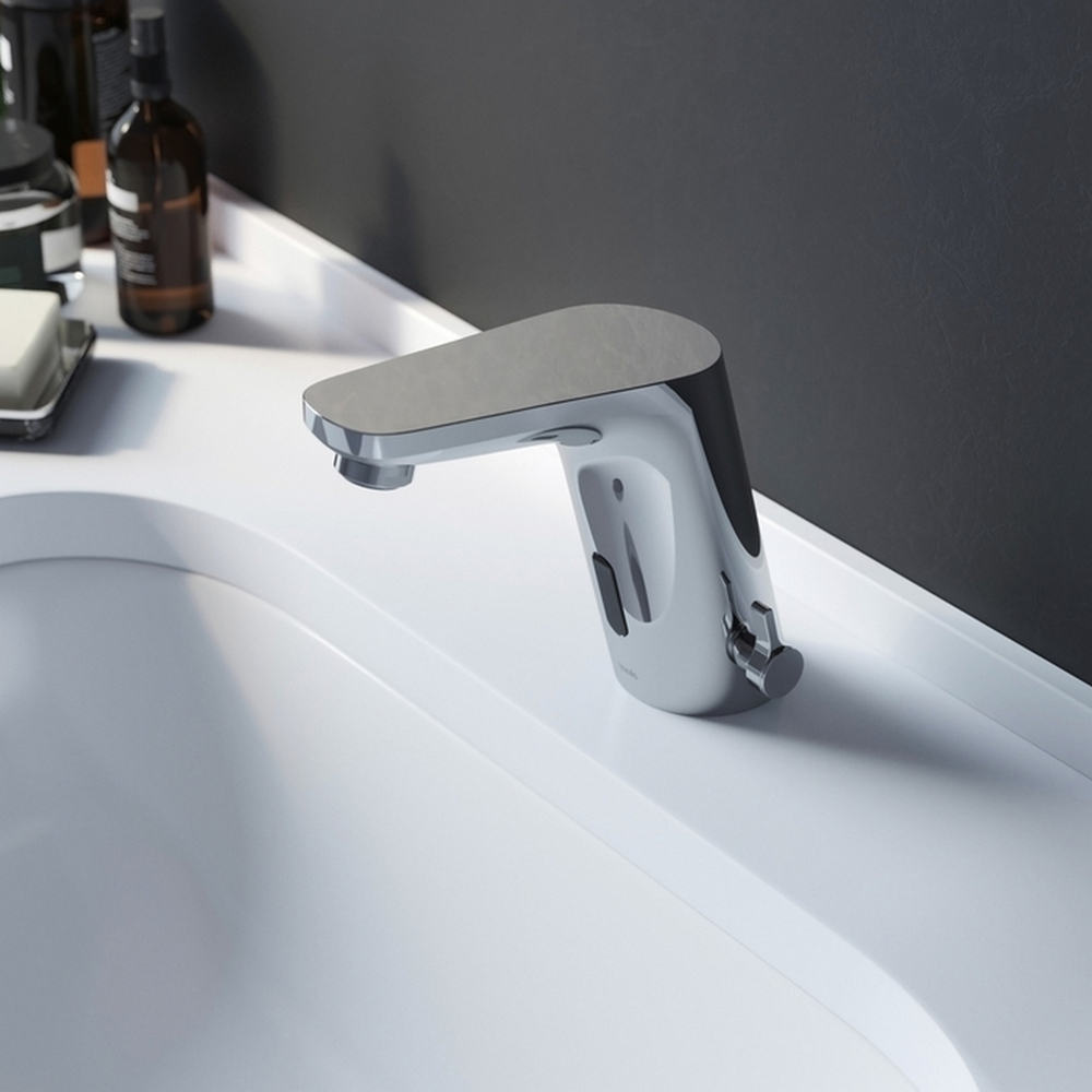 Смеситель для раковины сенсорный IDDIS PULSBS1i86 "Pulse" литой, ХРОМ