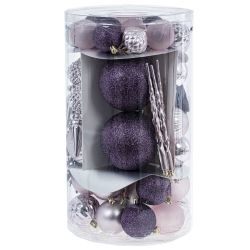 GAEM Набор из 56шт Украшение новогоднее "Шар", L21 W21 H37 см