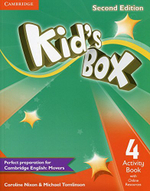 Kid's Box Second Edition 4 Activity Book with Online Resources