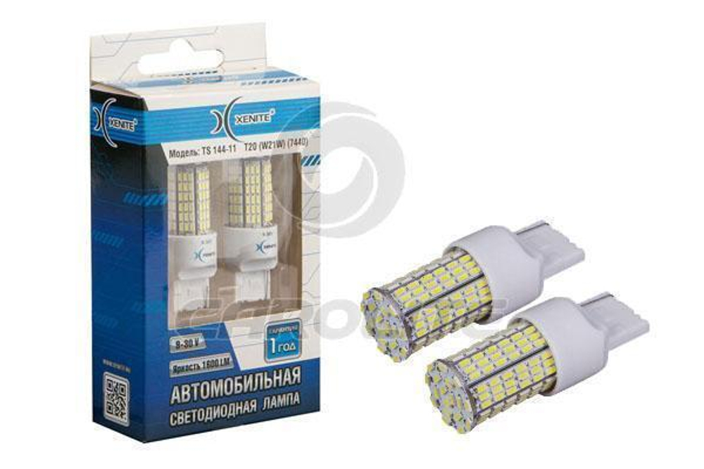 Лампа светодиодная 9-30 В белый 144 SMD 2 шт. Xenite