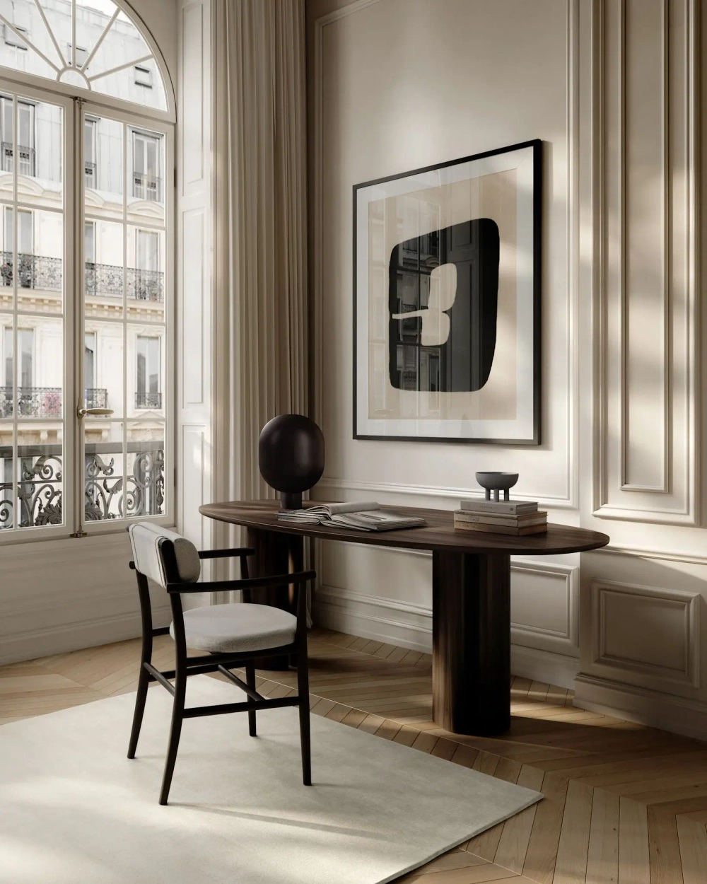 Лампа 101 Copenhagen Clam Table Lamp - Burned Black