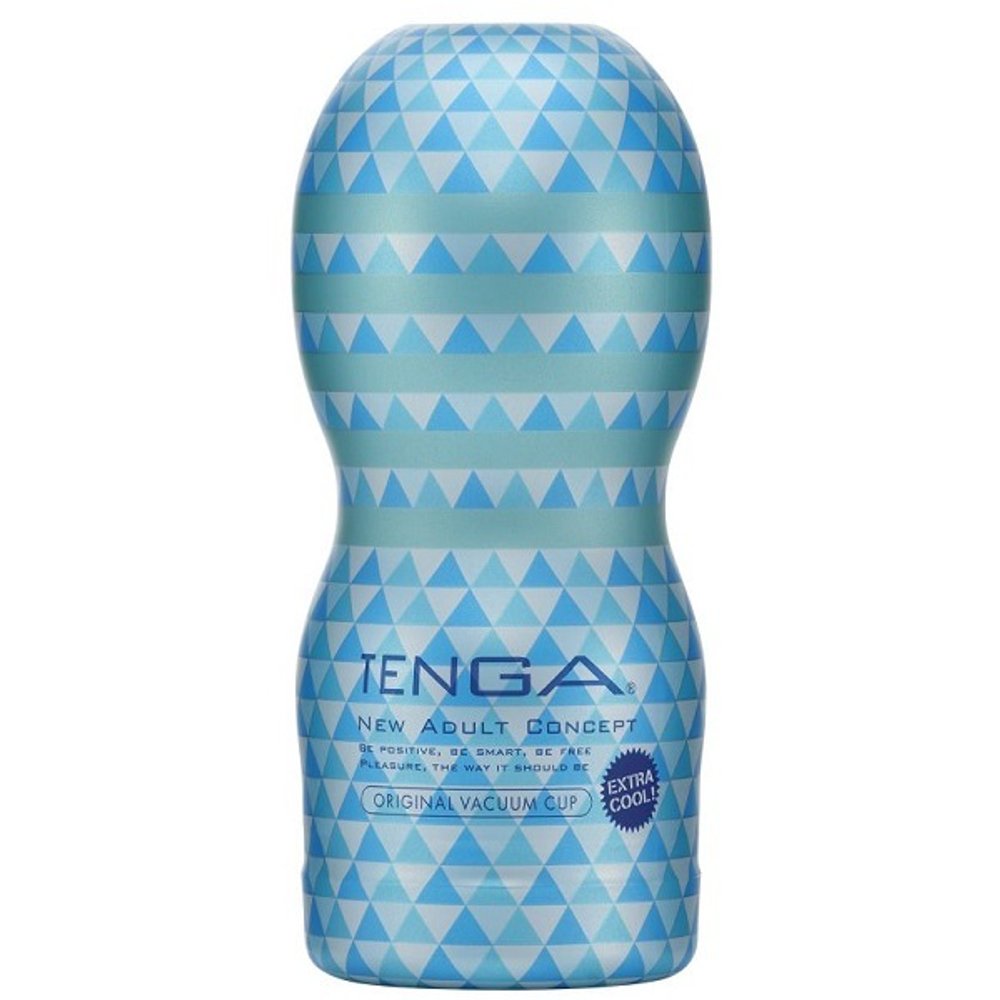 Мастурбатор с охлаждающей смазкой Tenga Original Vacuum Cup Extra Cool TOC-201XC