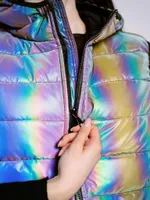 Жилет Гидроплан Rainbow Светоотражающий Черный Унисекс