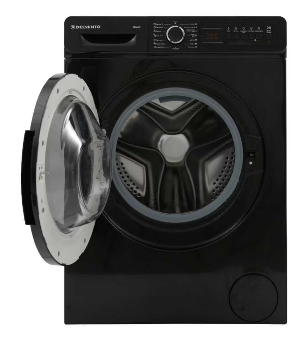 Стиральная машина узкая Delvento VB42622 Energy Twist Black (q)