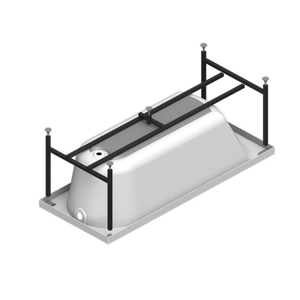 Акриловая ванна Radomir Vanessa (Радомир Ванесса) Николь 150х70, с каркасом