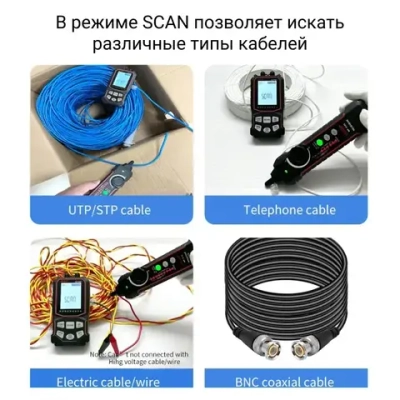 Кабельный тестер Noyafa NF-918S