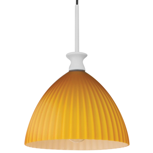 810023 Подвес AGOLA 1х40W E14 ХРОМ/ЯНТАРЬ