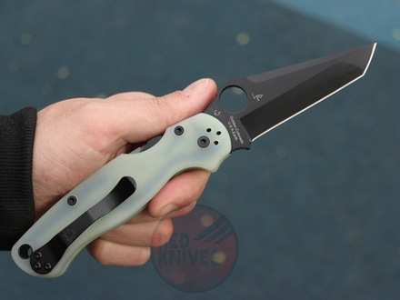 Нож Spyderco Paramilitary 2 Tanto Nat BLK G10 C81GM4TBK2