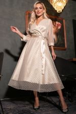 Платье Северное сияние (молочное) П11673 LT Collection