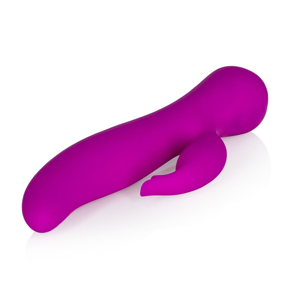Толстый вибромассажер Vr15 - 21,5 см. (Цвет: фиолетовый)