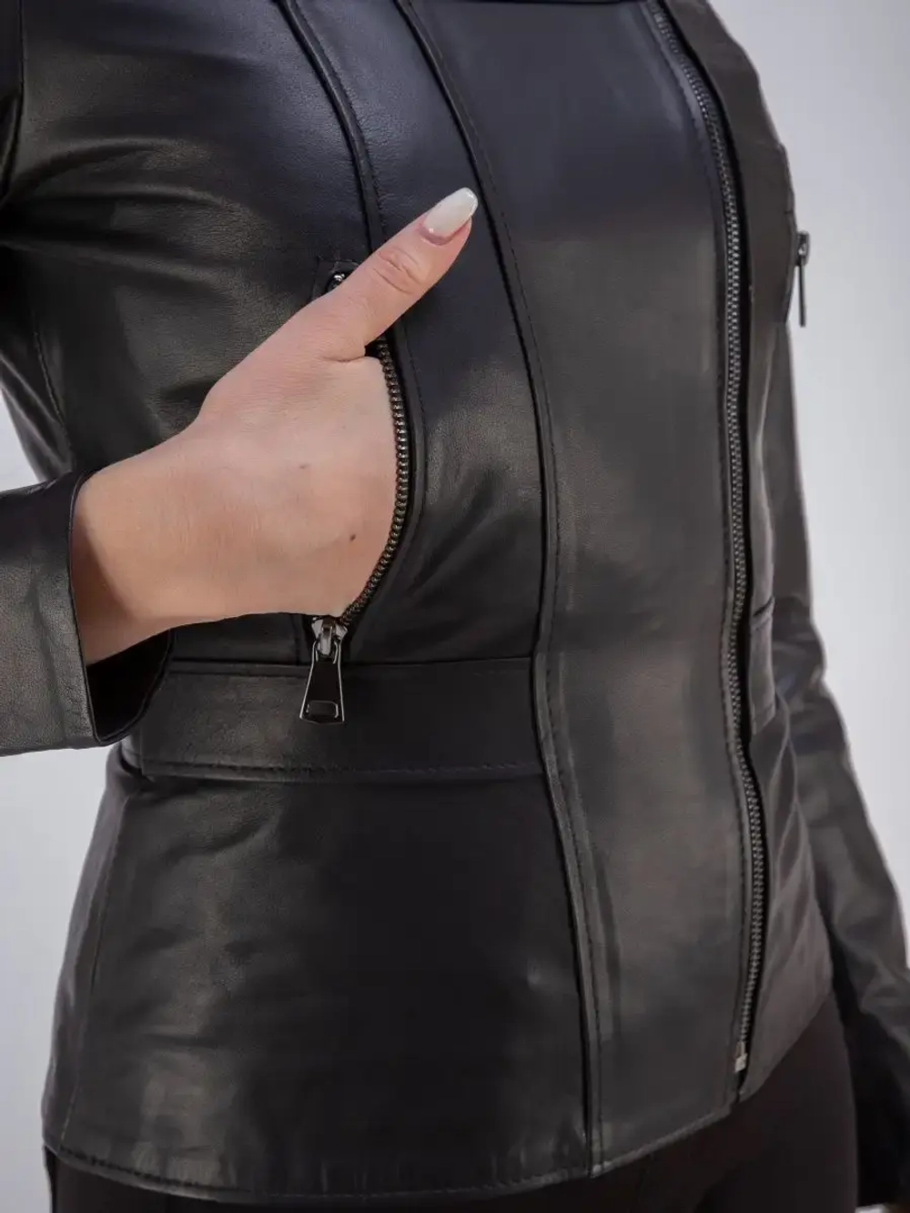 Куртка женская из натуральной кожи Турция