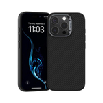 Кевларовый чехол MagSafe Benks ArmorPro для iPhone 16 Pro Max Тонкий гибридный чехол из арамидного волокна DuPont Kevlar плотностью 600 ден