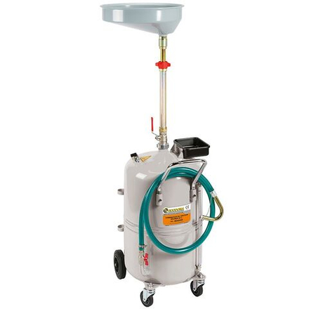 Установка для слива отработанного масла 80 л. с выносной подъемной воронкой 15 л., ECODORA (Италия)