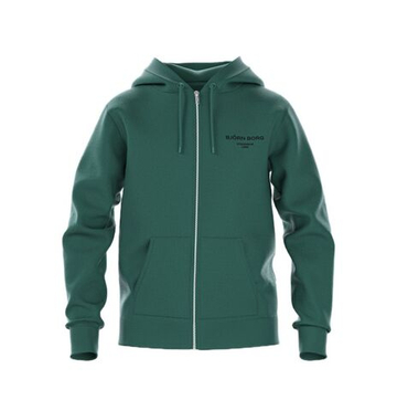 Кофта для мальчика теннисная Björn Borg Essential 1 Zip - posy green