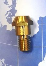 142.0007 Держатель / Вставка / Свеча, предназначен для установки контактного наконечника М6, в ручных и автоматизированных сварочных горелках полуавтоматической сварки MIG/MAG серии МВ26 (MB-26);