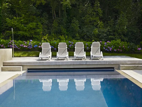 Шезлонг Alfa, белый, тортора