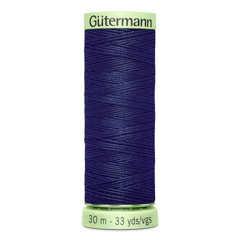 Нить Top Stitch 30/30 м для декоративной отстрочки, Gutermann, 310 темно-чернильный