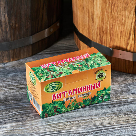 Чайный напиток, травяной «Витаминный», 50 гр