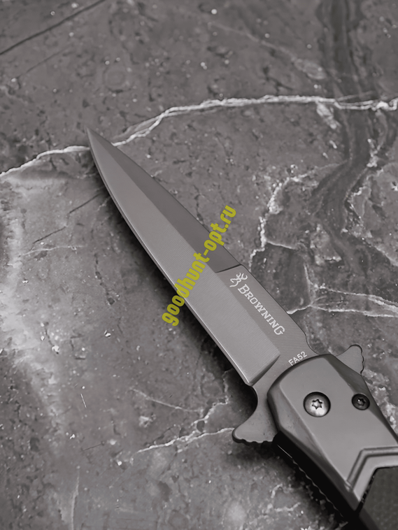 Тактический складной нож флиппер Browning Олива