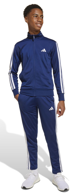 Детский теннисный костюм Adidas Junior 3-Stripes - Blue