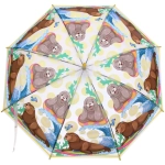 Зонт детский полуавтомат «Тюленчик», 8 спиц, d-80см, длина в слож. виде 65см