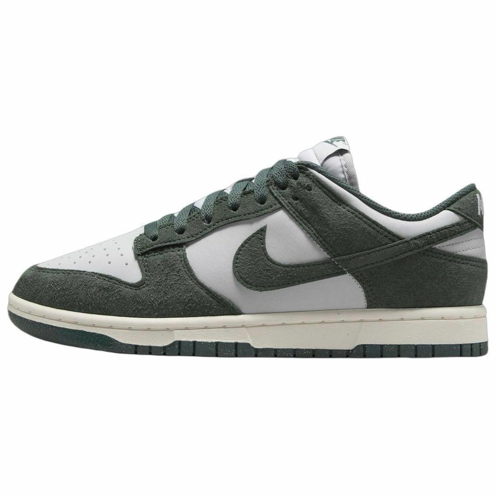 Кроссовки Nike Dunk Low Next Nature Green Suede (Женская размерная сетка)
