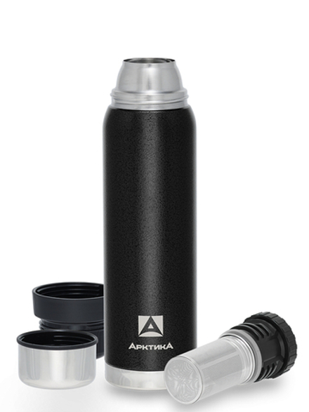 Арктика 900 мл с ситечком чёрный