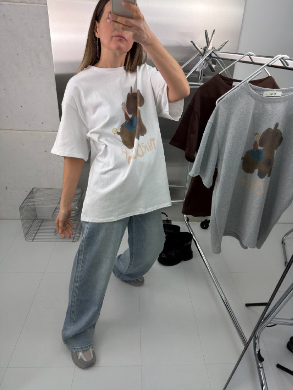 Футболка женская артикул 607-1 цвет "белый"