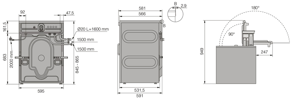 Стиральная машина ASKO Professional WMC6743PB.T