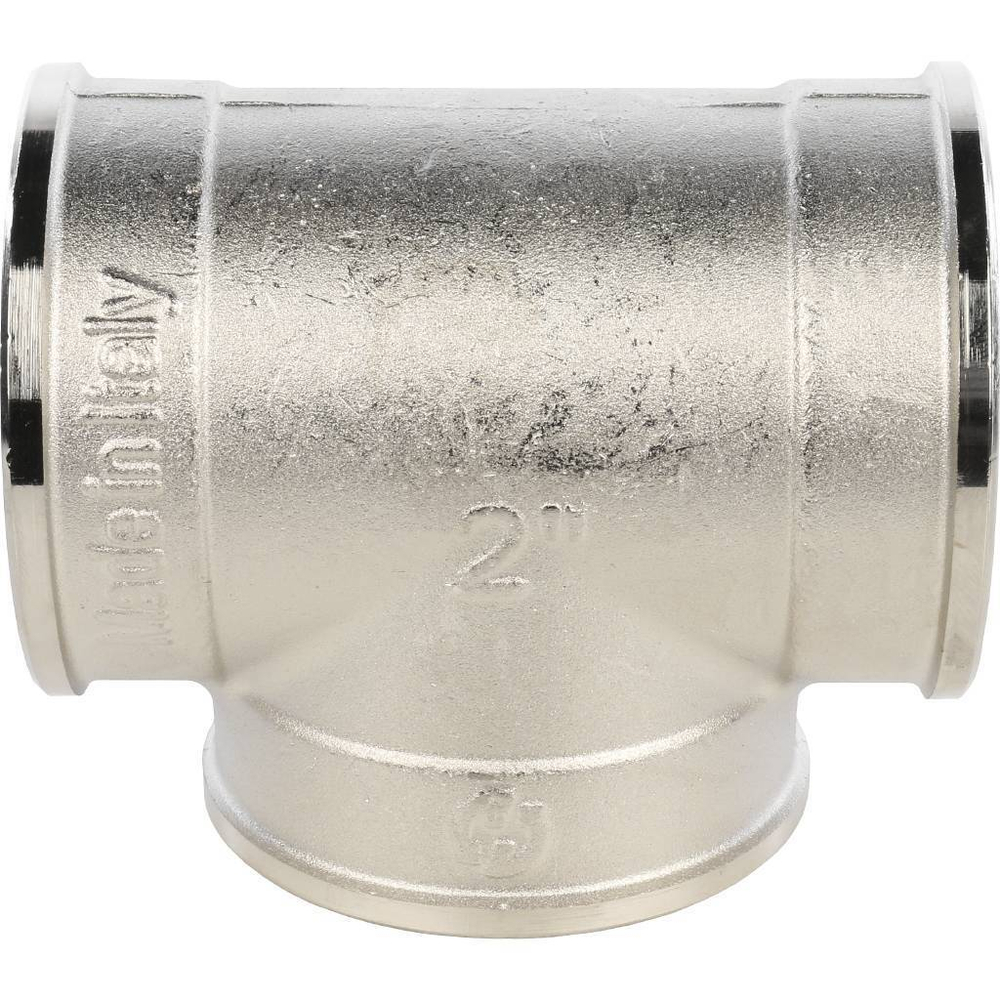 Тройник ВР никелированный 2"