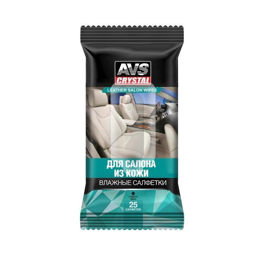 Салфетки влажные AVS для кожи 25 шт. AVK-206