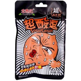 Карамель Hong Tai Kee Foods с кислым вкусом КОЛА 23гр 20шт