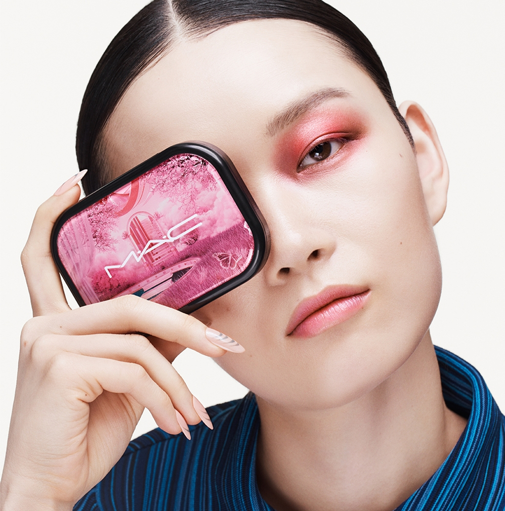 MAC Cosmetics Connect In Colour Eye Shadow Palette 6 shades - Палетка теней для век: палетка теней для век оттенок Rose Lens, 6 g