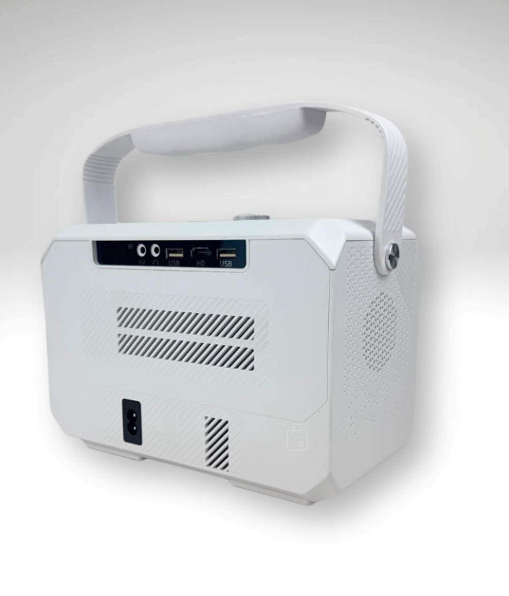 Проектор c караоке и 2 микрофонами Umiio Q6 Max, для домашнего кинотеатра, HDR, 1920 x 1080, Wi-Fi, Bluetooth