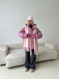 Пуховик Marshmallow розовый