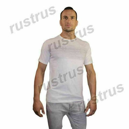 Мужская футболка белая с короткими рукавами