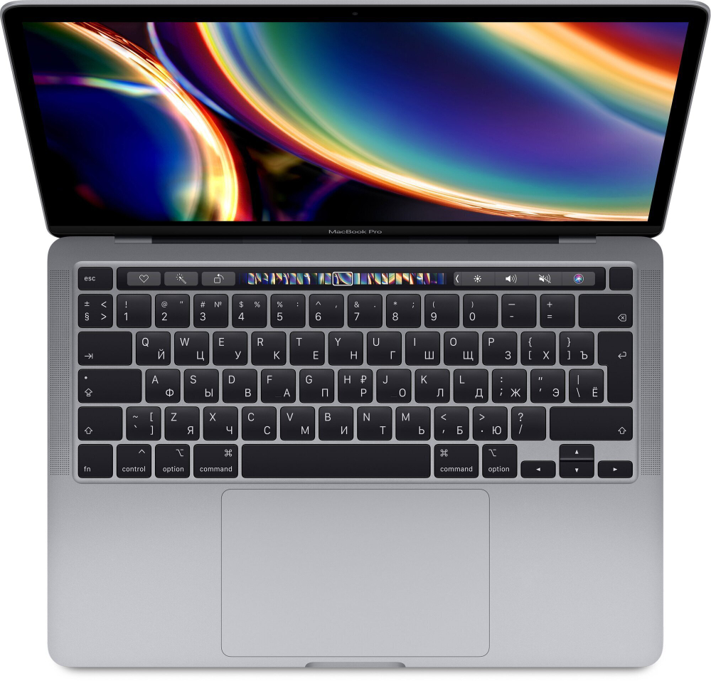 Ноутбук Apple MacBook Pro 13.3" A2251 (MWP42RU/A) /Intel Core i5 1038NG7 2.0ГГц/RAM 16GB/SSD 512GB/Intel Iris Plus graphics/2560*1600/Sonoma/Mac Os/Подсветка кл-ры: Да/серый. Состояние: C1
