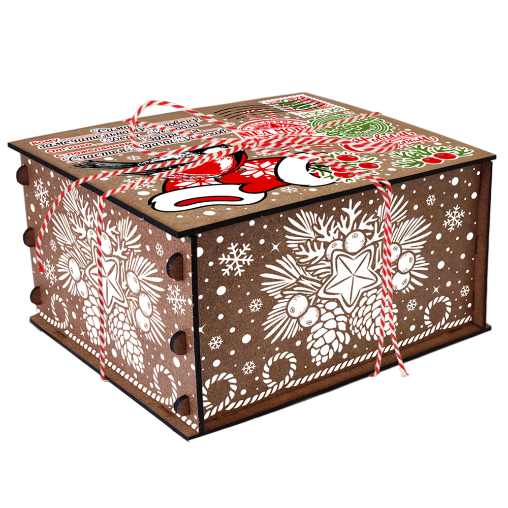 Сладкий новогодний подарок "Рябиновые бусы" 400гр